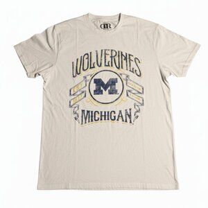 Darius Rucker Collection Men's Michigan Wolverines T Shirt Large White NWT
